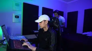H'erick e Zillbo gravando um som brabo "tumbados"