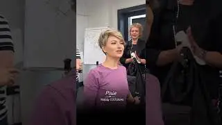 Демо показ. Тренинг «Стрижем вместе» г. Москва. #женскаястрижка #pixie