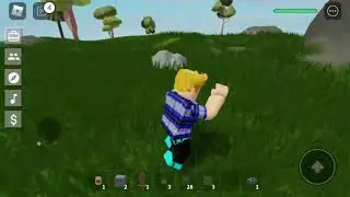 Hacker in roblox skyblock