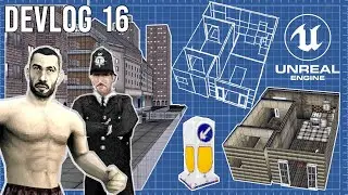 UE4 PS1 Style Game - Devlog 16: City Environment (The Beginning)
