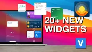 20+ New Widgets on MacOS: Big Sur