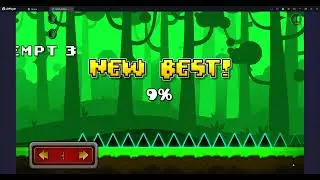 PLAYING GEOMETRY DASH 2.2