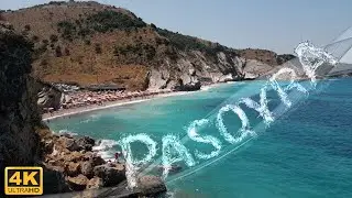 Pasqyra & Shpella e Pëllumbave Beach Albania 4K
