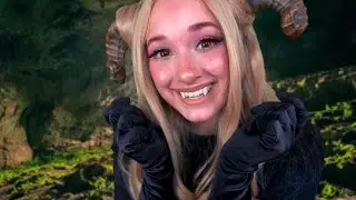 ASMR A Silly Tiefling Wants to be Your Friend! (showing you her loot)