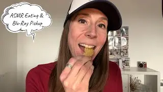ASMR Eating Crisps / Chips and Blu-Ray Pickup | Whispered Ramble