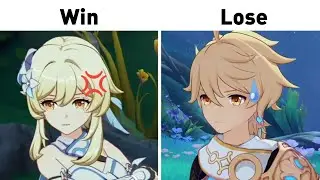 [Extra Cutscene] Lumine will get angry if you win the battle | Genshin Impact 6.0