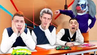 ЗЛОЙ КЛОУН ЗАКРЫЛ ВЛАДА А4 В КАРТОННОЙ ТЮРЬМЕ?! Побег Из КАРТОННОЙ ТЮРЬМЫ Челлендж! Фанаты А4