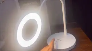 Amazon Basics HALO led table lamp unboxing and review