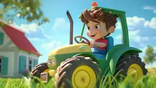 Leo's Tractor Fix Up Fun | A Cheerful Children's Song 🚜🛠️
