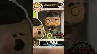 Фигурка Funko POP! Vinyl: Games: Cyberpunk 2077: V-Male (GW)