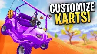 *NEW LEAK* CUSTOM GOLF CART SKINS COMING SEASON 5! - Fortnite: Battle Royale