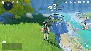 Playing with my retarded friend in genshin