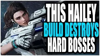 This HAILEY BUILD is so POWERFUL it DESTROYS HARD BOSSES SOLO in 10 SECONDS! (The First Descendant)