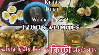 দ্বিতীয় দিনের কিটো ডায়েট এ কি খেলাম||My Second Day Keto Diet Plan