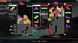 TETR.IO Tetris - Surviving the Onslaught of Openers (A+ rank)