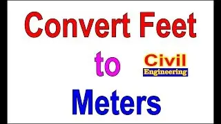 Feet to meters converter in Autocad