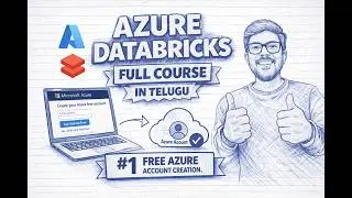 #1 Free Azure Account Creation|Azure Databricks Full Course in Telugu 