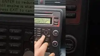 Deactivating your Volvo's Alarm!