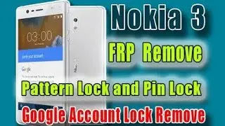 new method 2019 10 Avril Nokia 3 (TA-1032) FRP Lock Remove Done Without PC (Android 8.0.0)