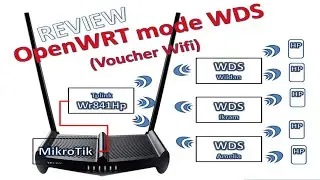 OpenWRT review tp link Wr841HP v3 AP WDS mode for wifi voucher