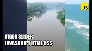 Video Slider JavaScript HTML CSS | How to make slider with videos?