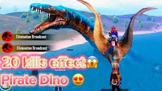 Dino pirate in PUBG / 2V4 with @michpubg