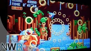 Green Hill Zone Act 2 - Sonic Mania on Switch with Audio (E3 2017)