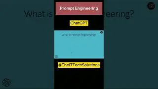 ChatGPT Prompt Engineering #chatgpt #Prompt Engineering
