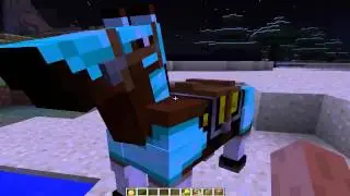 Minecraft 1.6.1 Showcase - HORSES!!!