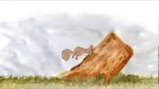 Squirrel roll - Finished animation sequence