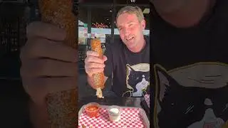 This Mozzarella Stick has GIRTH!  #foodshorts