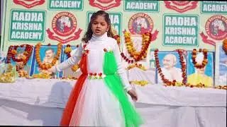 2024 Republic day celebration in Radha Krishna Academy Puraila Etawah #republicday #26january