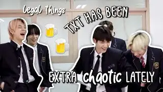 What goes on with TXT lately...