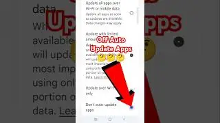 Play Store Auto Update Off | Turn Off Auto App Update In Vivo V27 | 