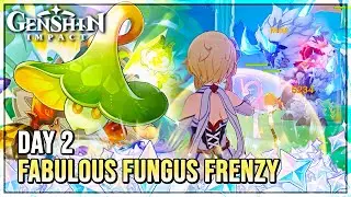 Genshin Pokemon Event - Fabulous Fungus Frenzy Day 2 - Genshin Impact 3.2