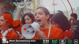 News Intro | After Effects template