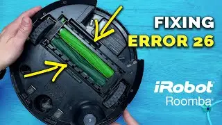 iRobot Roomba Error 26? How to Replace the Cleaning Head Module!