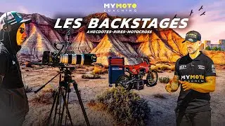 BACKSTAGE ! 😜 (le tournage MYMOTO sans filtres ...)