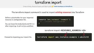 Terraform — Terraform Import