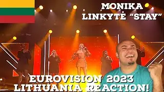 🇱🇹 EUROVISION 2023 LITHUANIA REACTION - Monika Linkytė “Stay” 🇱🇹