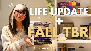 life update + fall tbr 📚🍂🎃