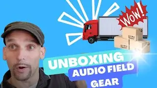 Unboxing Field Recording Gear - Sennheiser MKH 416 - Zoom f6 -  Rode Boom Pole Pro