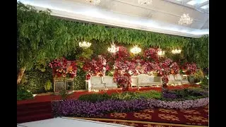 VIRAL !!! GEDUNG ANTAM ANDRAWINA BALLROOM FULL DEKORASI BY INOVASI DEKOR