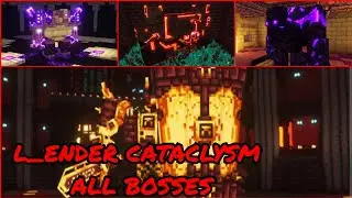 Minecraft L_Ender 's Cataclysm All Bosses with Better Combat ( 1.19.2 Mod )