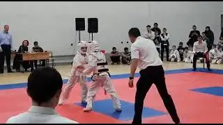 Баккуев Марат vs Бондорев Дамир. 4 соревнования 1-й бой.