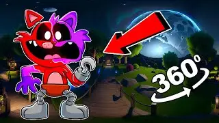 Finding SMILING CRITTERS Become? 360° VR Video | Poppy Playtime Chapter 4 | 360 VR Video Meme