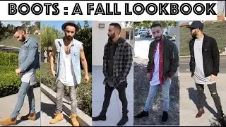 Boots | Men's fall fashion look book | how to style  Chelsea boots and more |