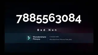 Roblox : id Bad Nun (Friday night Fever)