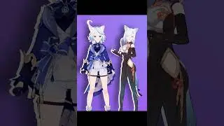 Furina // Shenhe cat girls 😼- Vanitosa TREND -【MMD Genshin Impact 4K | 60FPS】