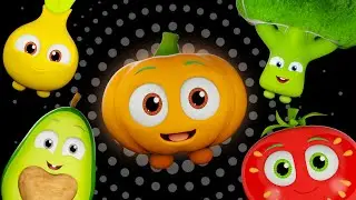 Dancing Vegies and Funky Fruits | Fun Animation, Dance Party and Sensory Videos